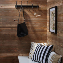 Real wood timber feature walls