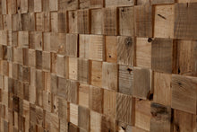 Real wood timber feature walls